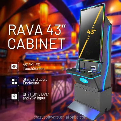 Top Quality 43" Flat High-Resolution LED Touchscreen Vertical Screen Metal Game Machine With Superior Multi Software
