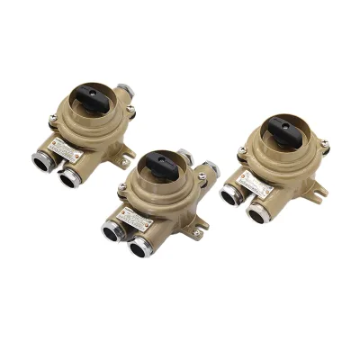 HH101-3 Brass Marine Socket 24V/250V/380V/440V IP56 10A/16A 1133 Series