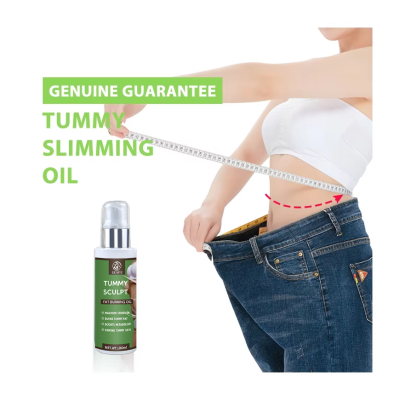 Magic Body Fat Burning Slim Oil Slimming Massage Oil to Burn Belly Fat Burning Firming Flat Tummy Skin Oil