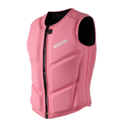 Customized Women Boat Kayak Pink Neoprene Life Vest Life Jacket