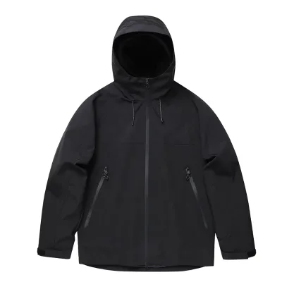 2025 Soft Shell Men's Windbreaker Jacket Waterproof Lightweight Hooded Fishing Hiking Breathable Nylon Windbreaker Tracksuit