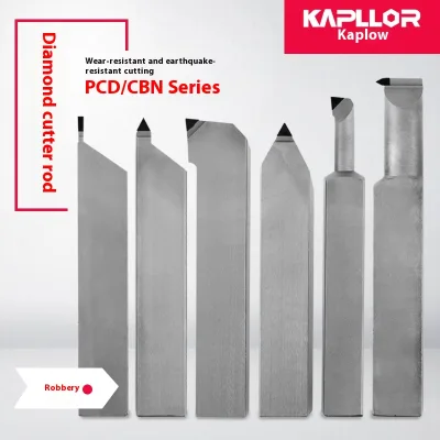 Diamond External Turning Tool Caplo CNC Insert with 45/60/95 Degree Integrated CBN Carbide Material Box Set