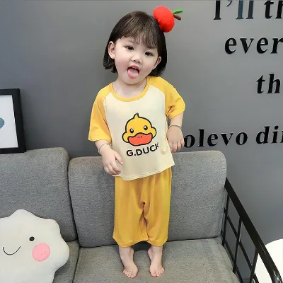 Popular Silk Short Pijama Para Mujer Slip Cute Pajamas for Women Set the Black Friday Sale Designer Children Pajamas