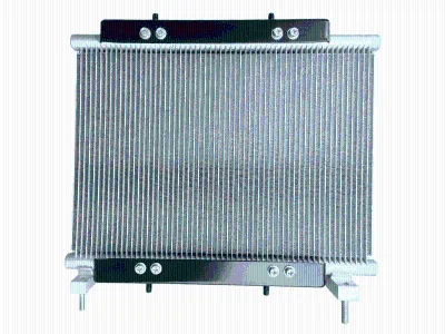 New Genuine for 8105010E8AB0 Truck AC Condenser Assembly with 24V Cooling Fan-Direct Fit Replacement Parts
