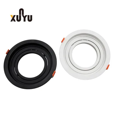 Modern Square Recessed Led Downlight  Indoor AR70 Fixture   Downlight Housing Frame Round Ceiling Spot Light Housing