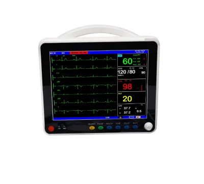 Hospital Use 12 Inch Medical Multiparameter Patient Monitor