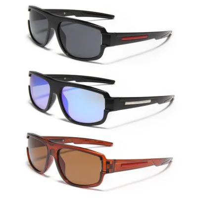 New High Quality UV400 Outdoor Men Sunglasses Designer Eyeglasses Fashion Custom Logo Lentes De Sol Square Frame Sun Glasses