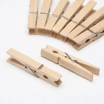 spring wooden clothes pegs/strong birch wooden cloth clothespin peg