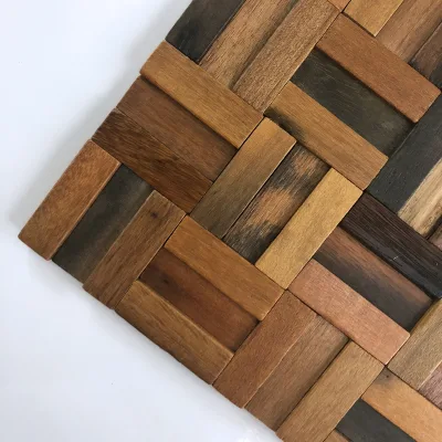China Old Ship Wood Mosaic New Design for Hotel Decoration