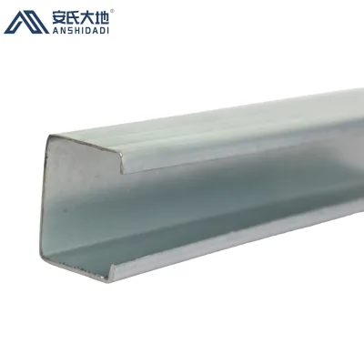 Anshidadi QC Drywall Light Steel Construction Galvanized C Type High Strength Furring Channel Waterproof Ceiling Grid Components