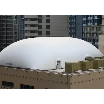 High quality Building Modern Industrial Design Sports Field Customized Air Support Dome PVC Membrane Structure