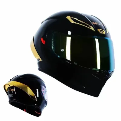 Wholesale Big Tail Motorcycle Helmet Grey Full Helmet Summer Motorcycle Four Seasons Racing