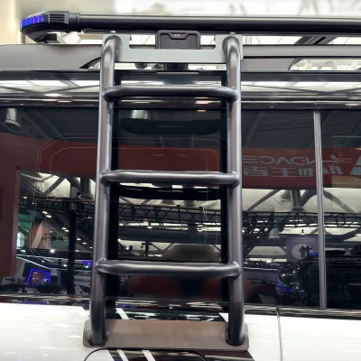 Side Ladder for BJ40e BJ40 4x4 Aluminum Alloy Roof Access Ladder with Anti Slip Step Off Road Wholesale