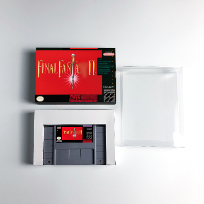 Final Fantasy II - for SNES US Version Battery Save RPG Game Cartridge With Retail Box Videojuegos Y Accesorios