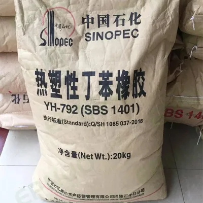 High Quality Flexural Resistance SBS Resin Plastic Granules for Adhesive Asphalt Modification
