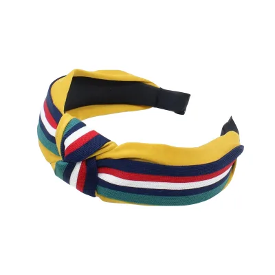 Korean Wide-Edge Stylish Handmade Headband Internet-Famous Fashionable Party Use Simple Design Sweet Face-Washing Hair Accessory
