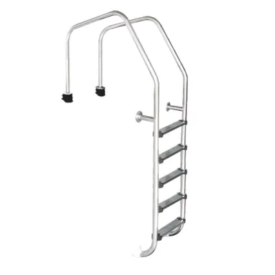 BONNY Piscina Above Ground Swimming Pool 3-Step Heavy Duty Ladder Steps Swimming Pool Steel Ladder Steps Escaleras Above Ground