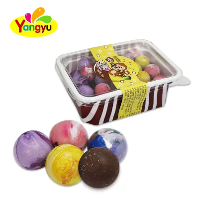 Halal Mini Chocolate Crispy Chocolate Balls Different Colour