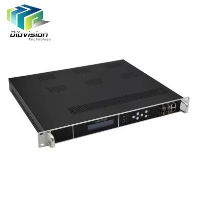 (Q2) Satellite FTA DVB-S2 and OTA ATSC to QAM Modulator for USA Cable Tv Transmission