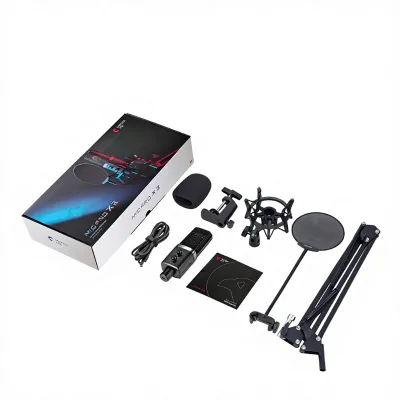X3 Professional Recording Studio Dedicated Real-time Monitoring Large Diaphragm Cantilever Microphone 3-Month Warranty No Data