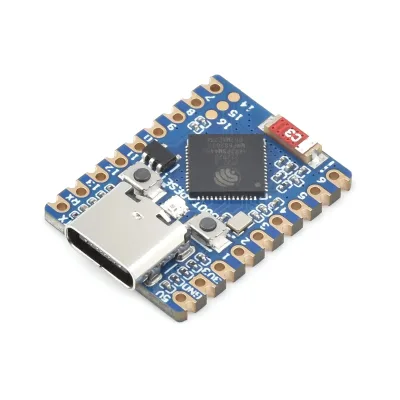 ESP32-C3-Zero Waveshare Mini Development Board Based On ESP32-C3FN4 Single-core 160MHz Running Frequency Mircocontroller