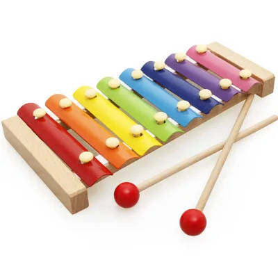 Newest Hot Music Instrument Toy Wooden Frame Style Xylophone Children Kids Musical Funny Baby Baby Music Toy