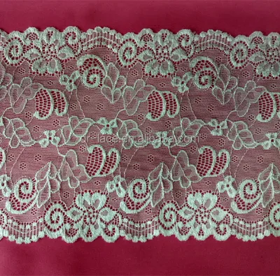 Fancy Delicate Elastic Brazilian Lace