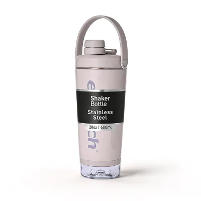 Wholesale 20oz Shaker Bottle with Carry Handle, BPA-Free Leak-Proof Protein Shake Cup for Gym Sports