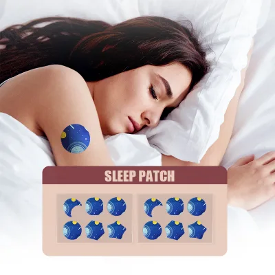 Promote Sleep External Patch Ithout Side Effects Melatonin Sticker Health Care Portable Vitamin Patch