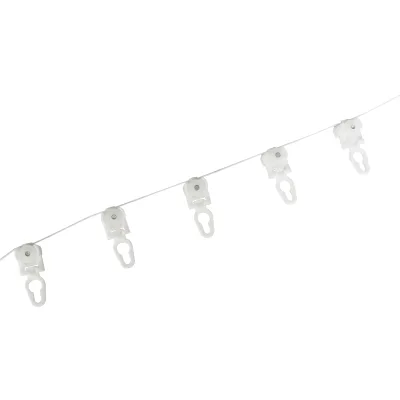YIBO Factory 5.4cm 6cm 8cm S Wave Curtain Runner Ripple Fold Curtain Track Curtain Runner