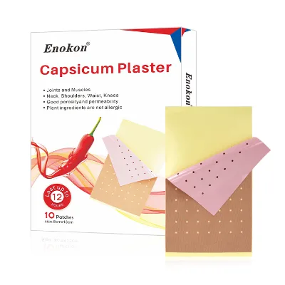 Free Sample Tiger Capsicum Plaster Chili Patch Healthcare Supply for Body Pain Relief