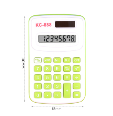 Mini Calculator Color Pocket Calculator Student Calculator