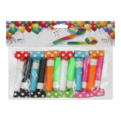 Wholesale Halloween Party Blowouts Paper Plastic Blowouts Boy or Girl Party Blowing Dragon