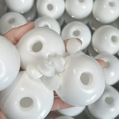 Wholesale Decompression Toy Ball Shell Diy Hollow Ball Skin Transparent Crystal White TPR Decompression Toy Slow Rebound Shell