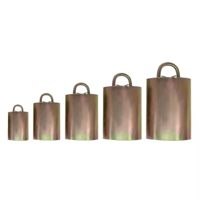 Various Size Cattle Cow Grazing Bells Loudly Sound Livestock Sheep Goat Copper Thicken Bells and Rope