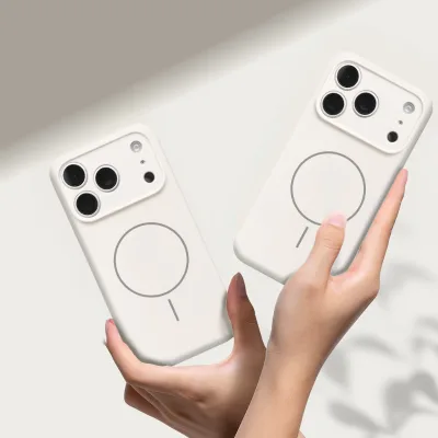 Comfort Magnetic Waterproof Liquid Silicone Case for iPhone 17 Pro & Pro Max Air Models
