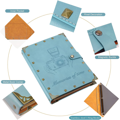 Hot Sell Travelling Journal Scrap Book Family Scrapbook