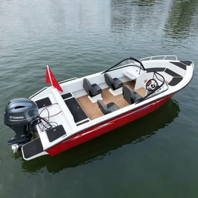 Best Sale Fishing Assault Boat 5.8m/19ft Aluminium Top Quality Speed Boat 10 Persons Luxury Yacht