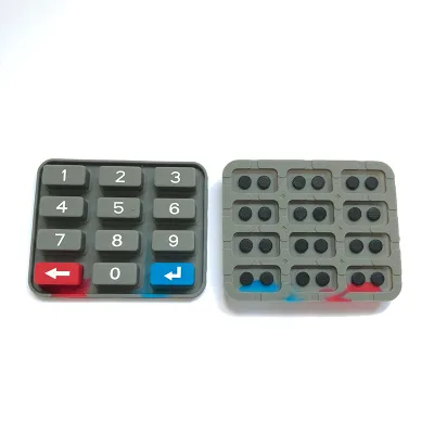 Custom Screen Printing Silicone Rubber Keypad Keyboard