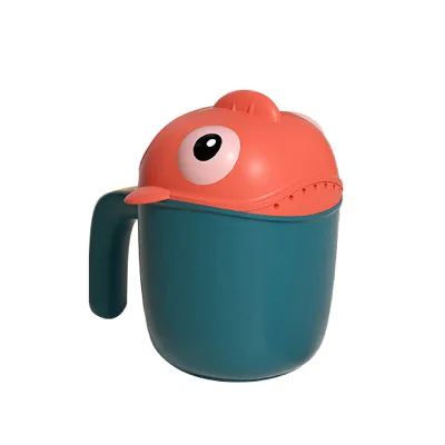 Cartoon Baby Children Shower Shampoo Cup Bathing Child Washing Hair Rinse Cup Baby Bath Rinse Cup