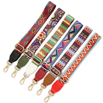 1.5'' Wide Camouflage Style Crossbody Strap Replacement Guitar Shoulder Strap for Handbags