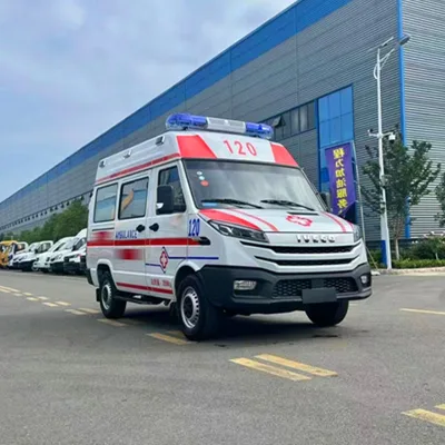 New Style  ICU Ambulance 130HP Euro 5  Monitoring Ambulance  Custom Ambulance Car