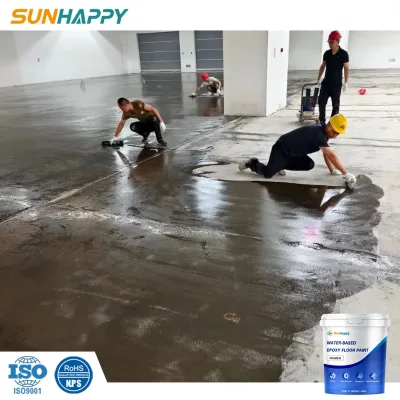 Water-Based Self-Leveling Epoxy Floor Primer Low VOC Odorless High Adhesion Sealer Base Coat for Hospital School Garage