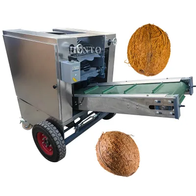 Electric Coconut Fiber Separating Machine / Coconut Coir Scrubber / Coconut Defibering Machines