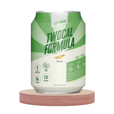 Innovative Healthcare Solutions Twocal 2 Cal Oral Liquid Supplements Tin Cans Dosage for Adults and Pregnant Women