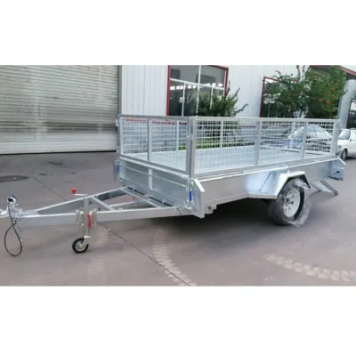 2 Ton Car Trailer Cage Trailer 8x5 Galvanised Box Trailers