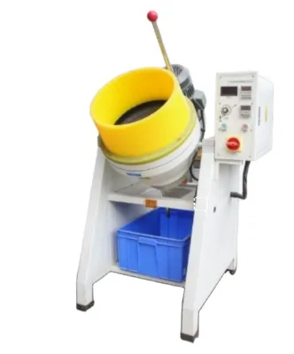 Double Cylinder Metal Polishing Machine Centrifugal Disc Finishing Grinding Machine Jewellery Vibration Polishing Machine