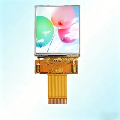 1.5 Inch Ultra-Compact IPS TFT LCD Panel RGB 128x128 Resolution 4-Wire SPI Interface LED Backlight 280-1000 Nits Brightness