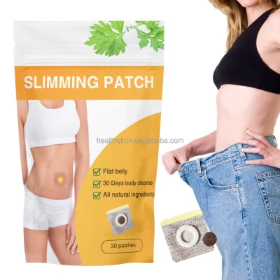 Ekon Natural Herbs Low-Fat Slimming Patch with Mugwort 30-Day Belly Slimming Program Unisex Bag Packaging 2-Year Shelf Life