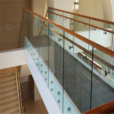 Prima  Premium Glass Standoff Balustrade System with Tempered Glass for Indoor Commercial and Residential Buildings